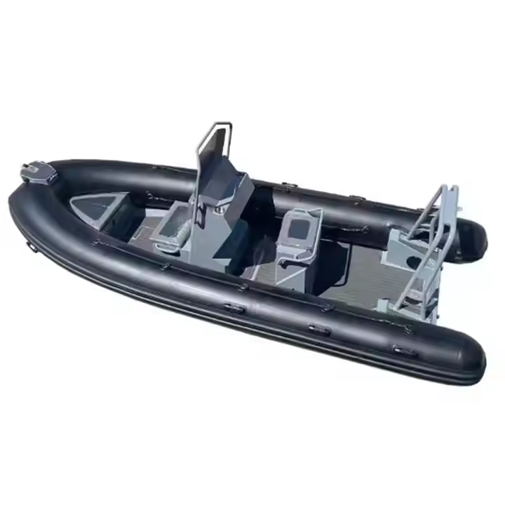 Outdoor Adventure Hull - 13ft Aluminum Hull Hypalon/PVC Double Rowing