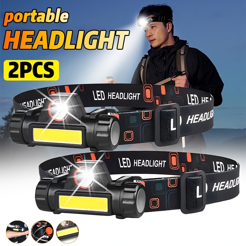 Headlamp Waterproof Rechargeable - Super Bright LED Headlamp Rechargeable Waterproof