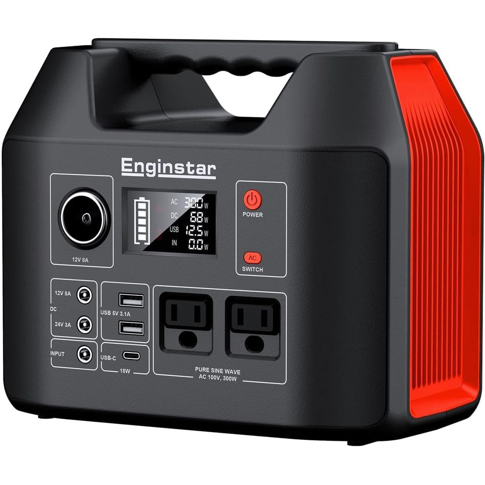 Outdoor Adventure Outlet - 300W 296Wh Portable Power Station with