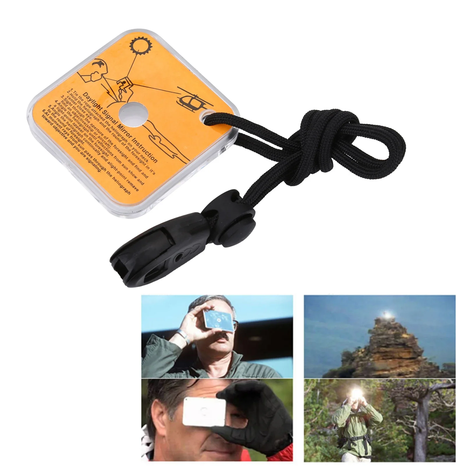 Outdoor Multifunctional Surviv – Signal Mirror Rescue recenzja i cena