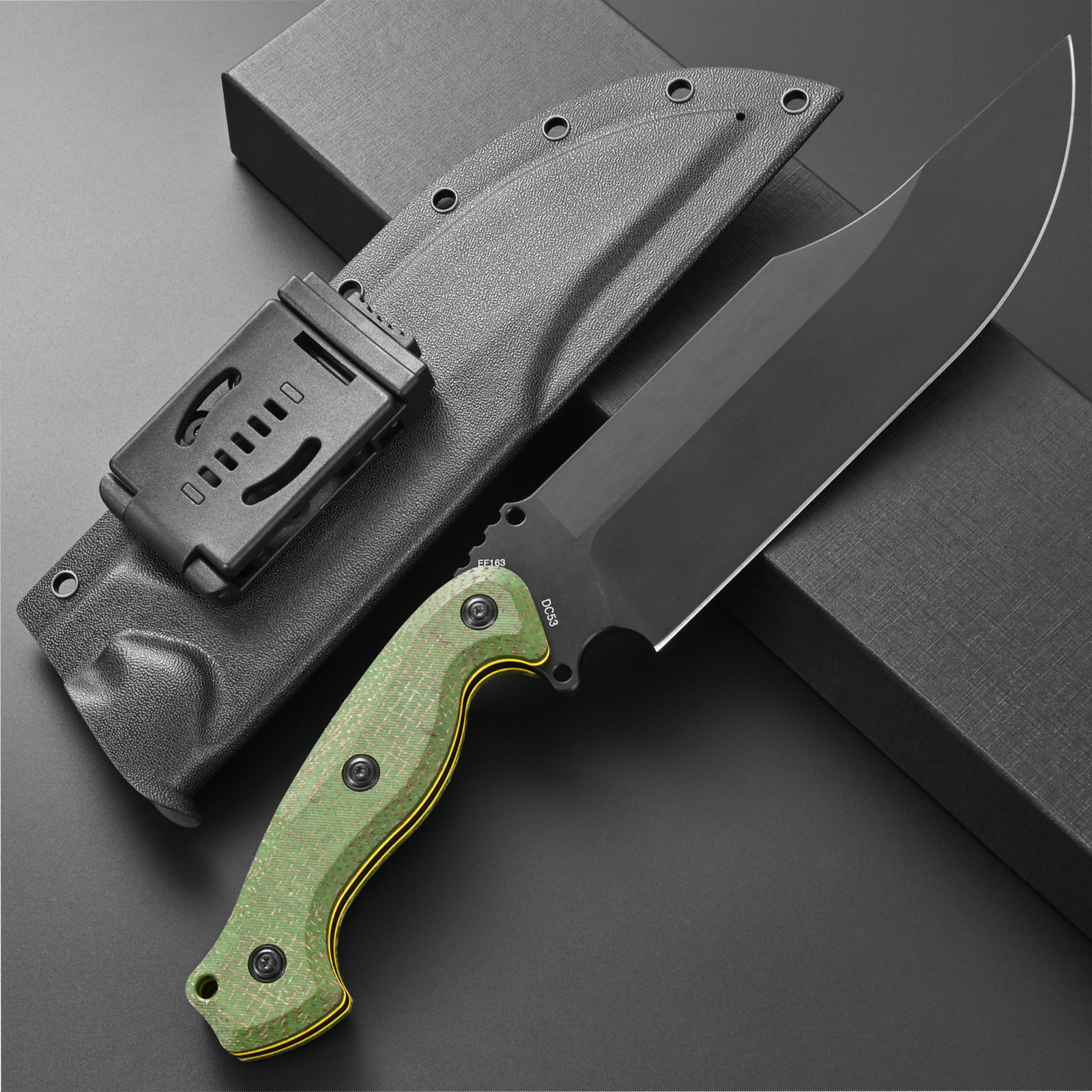 Eafengrow EF163 Fixed Blade Kn – Survival Knife Full Tang recenzja i cena