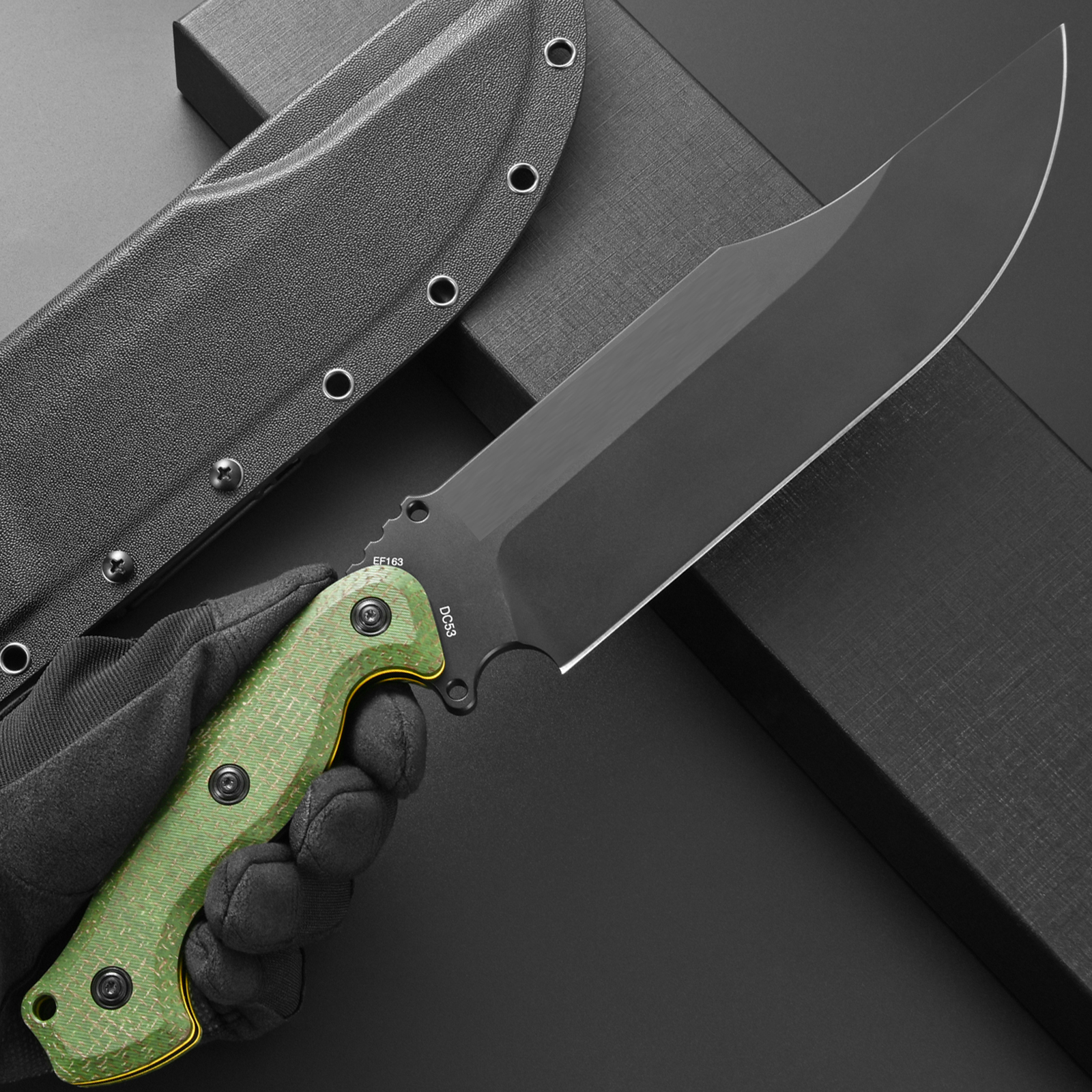Eafengrow EF163 Fixed Blade Kn – Survival Knife Full Tang recenzja i cena