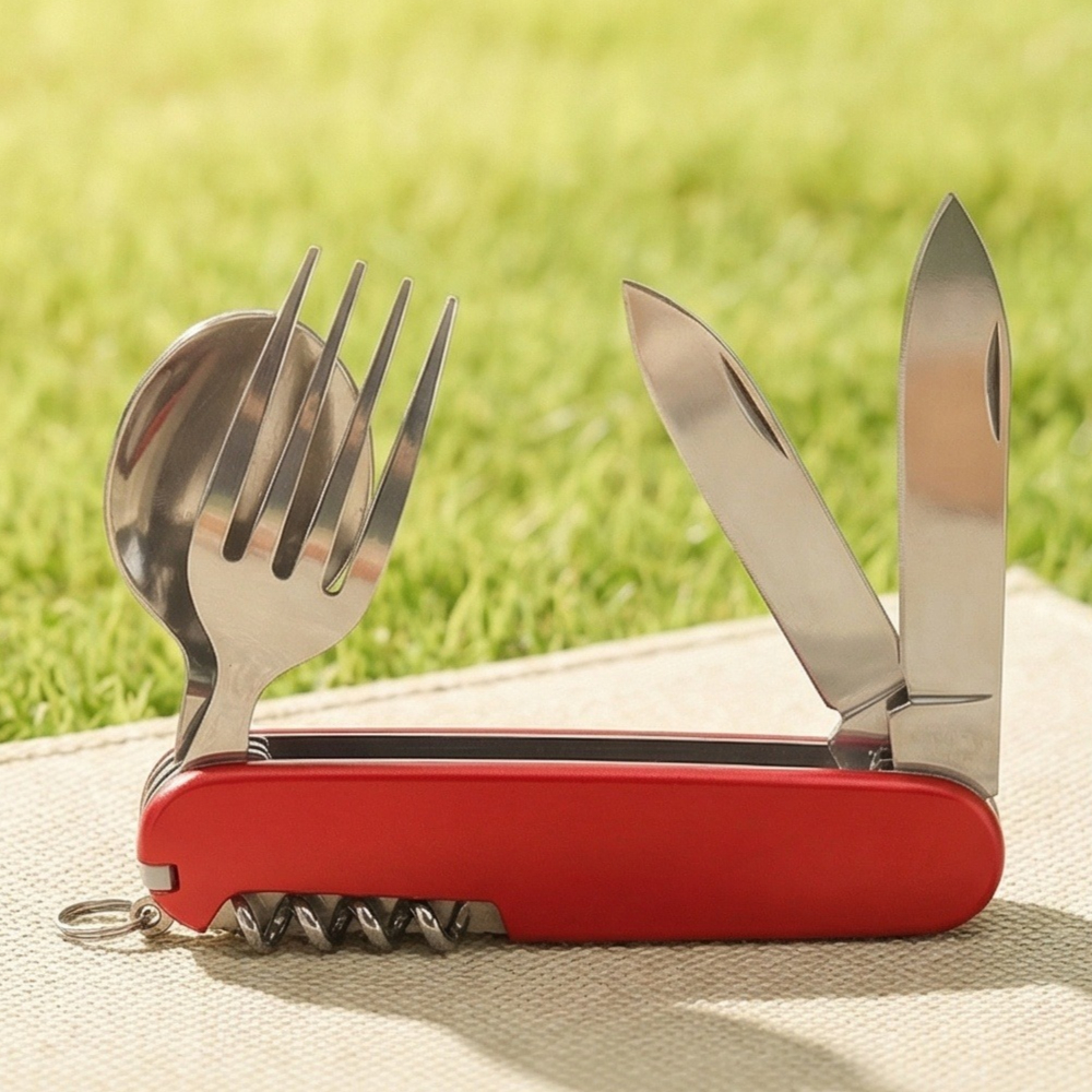 4-in-1 Portable Stainless Stee – Outdoor Adventure Kit recenzja i cena