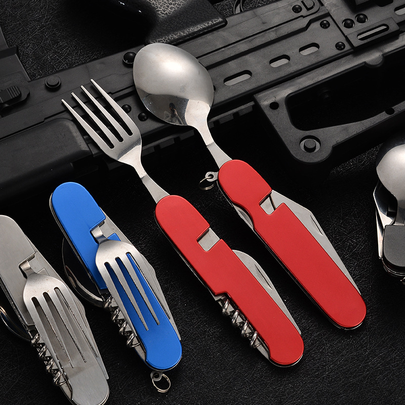 4-in-1 Portable Stainless Stee – Outdoor Adventure Kit recenzja i cena