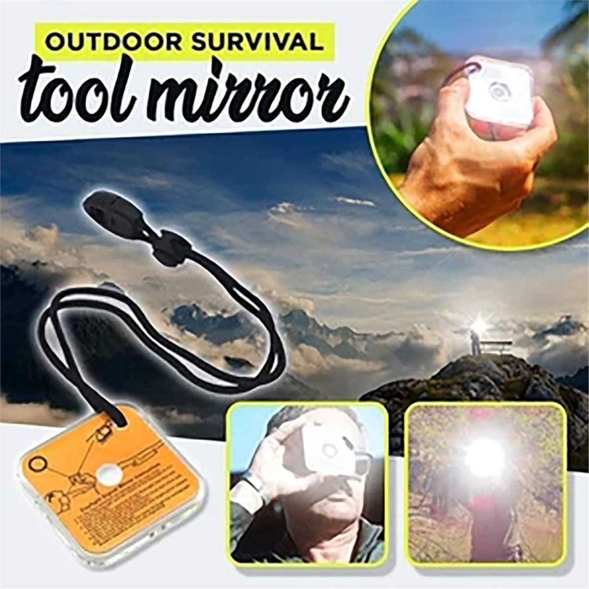 2026 New 5pcs Emergency Surviv – Signal Mirror Rescue recenzja i cena