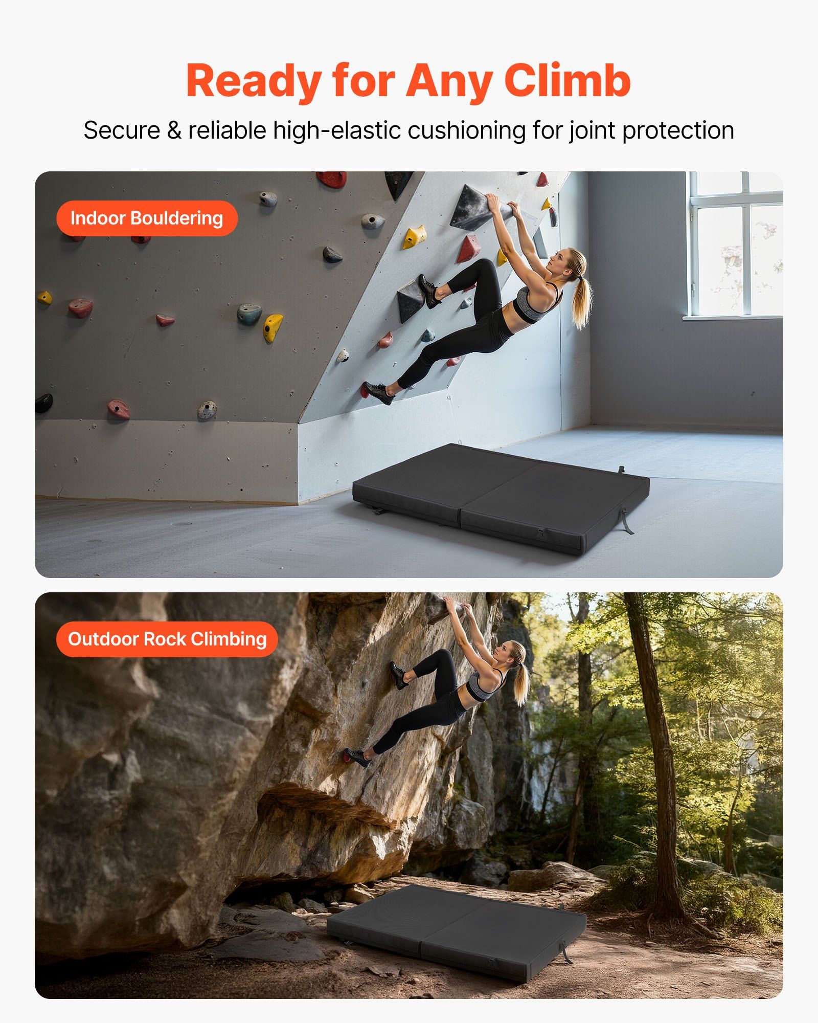 Bouldering Crash Pad, Bi-Fold  – Crash Pad Folding recenzja i cena