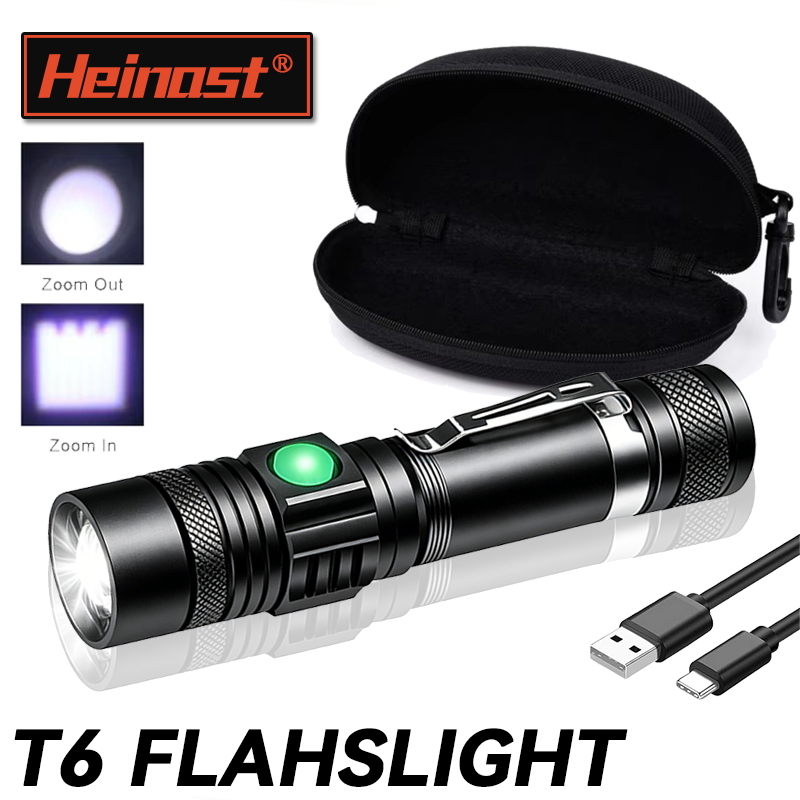 T6 LED Rechargeable Flashlight – Outdoor Adventure Trips recenzja i cena