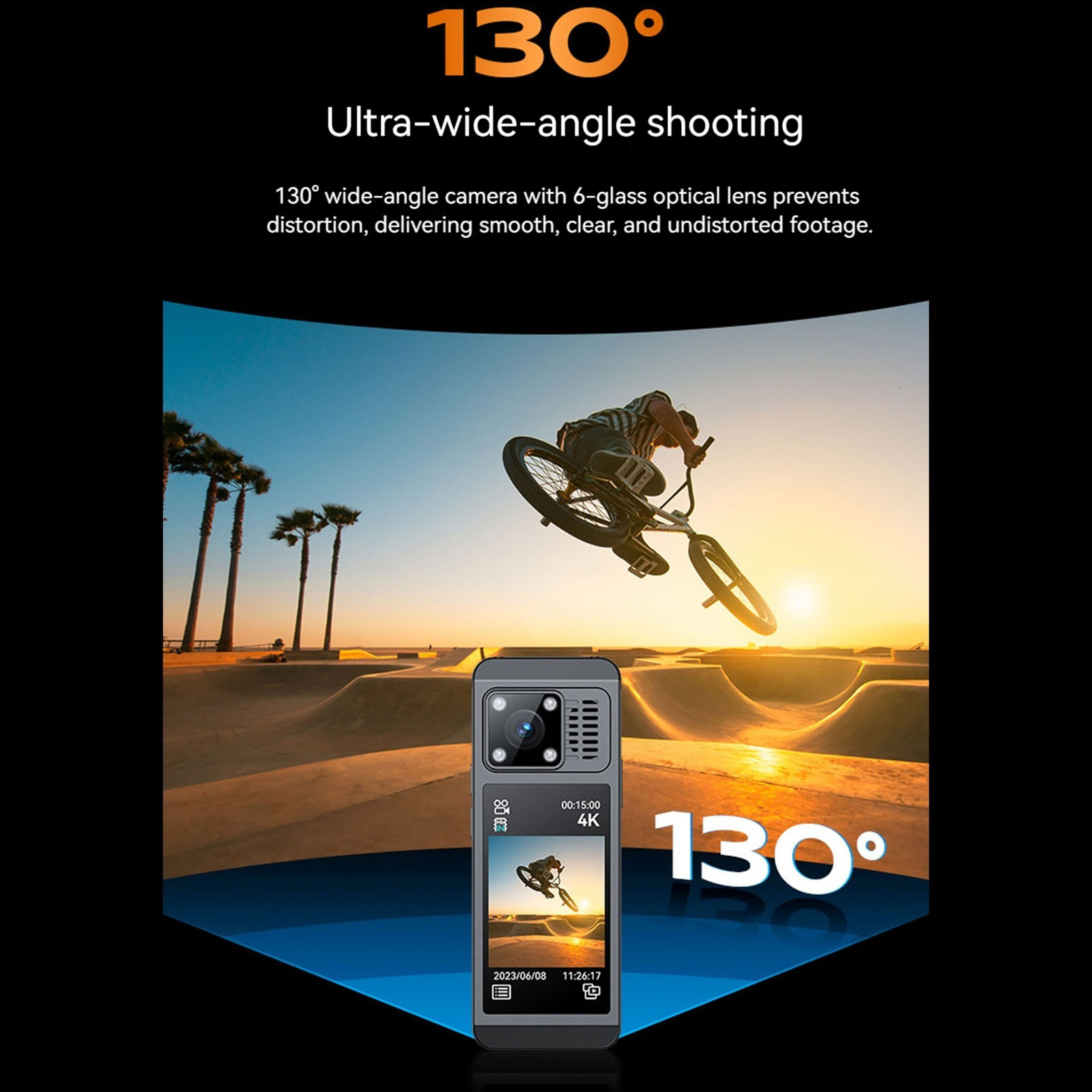 4K Action Camera 130 Degree Wi – Outdoor Adventure Degree recenzja i cena
