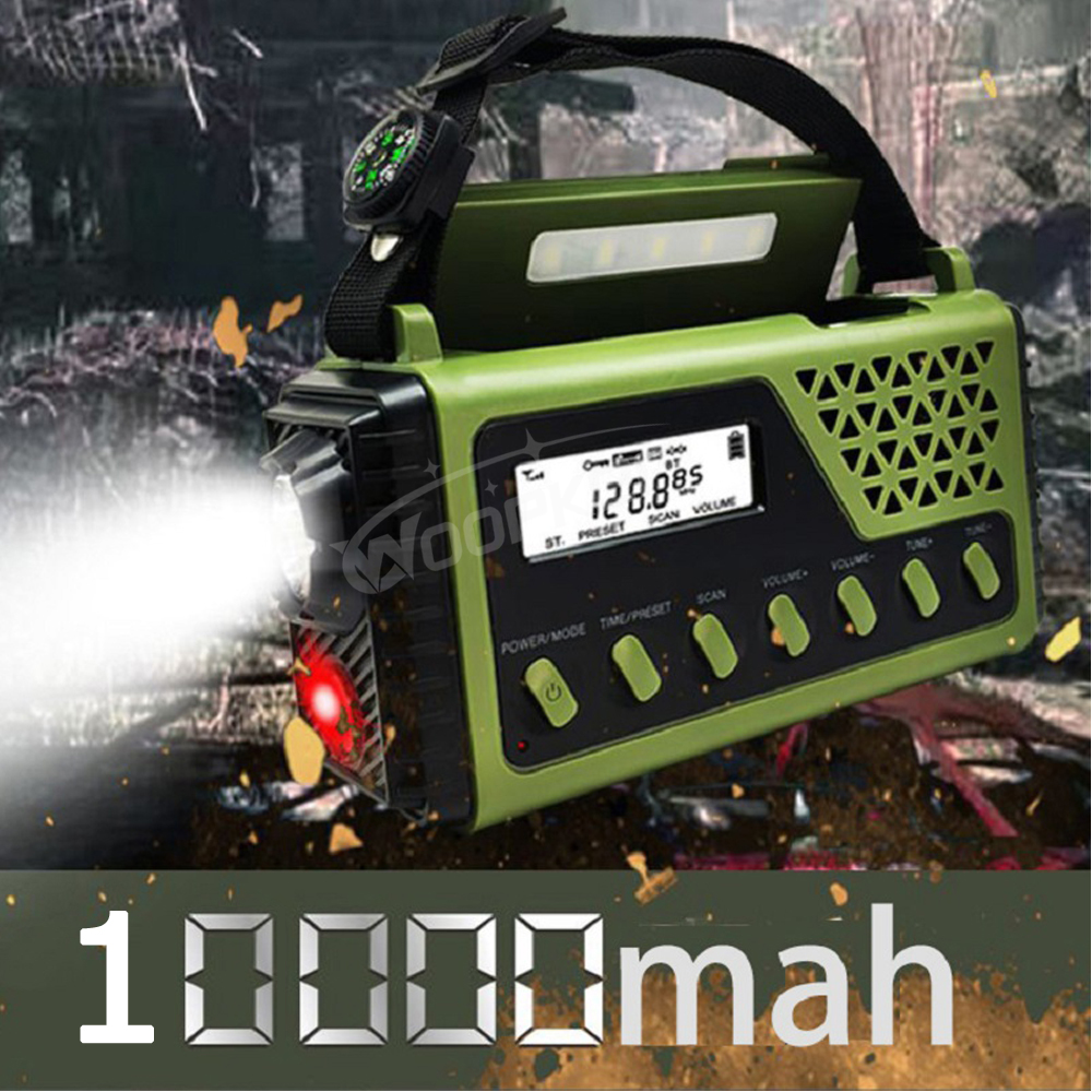 Woopker Radio SY-1199 10000mAh – Emergency Radio Solar recenzja i cena
