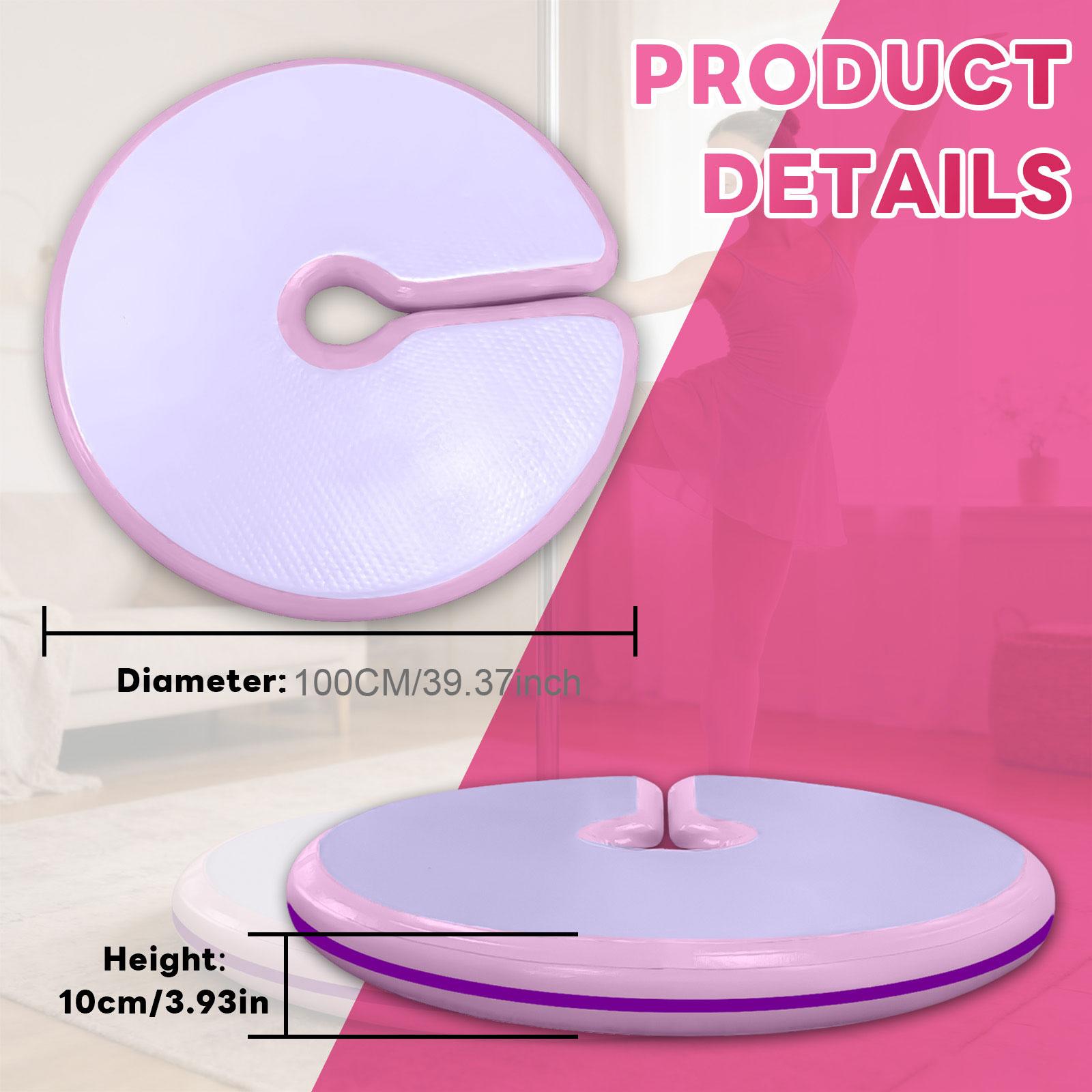 Pole Dance Mat Round Pink Fold – Crash Pad Folding recenzja i cena