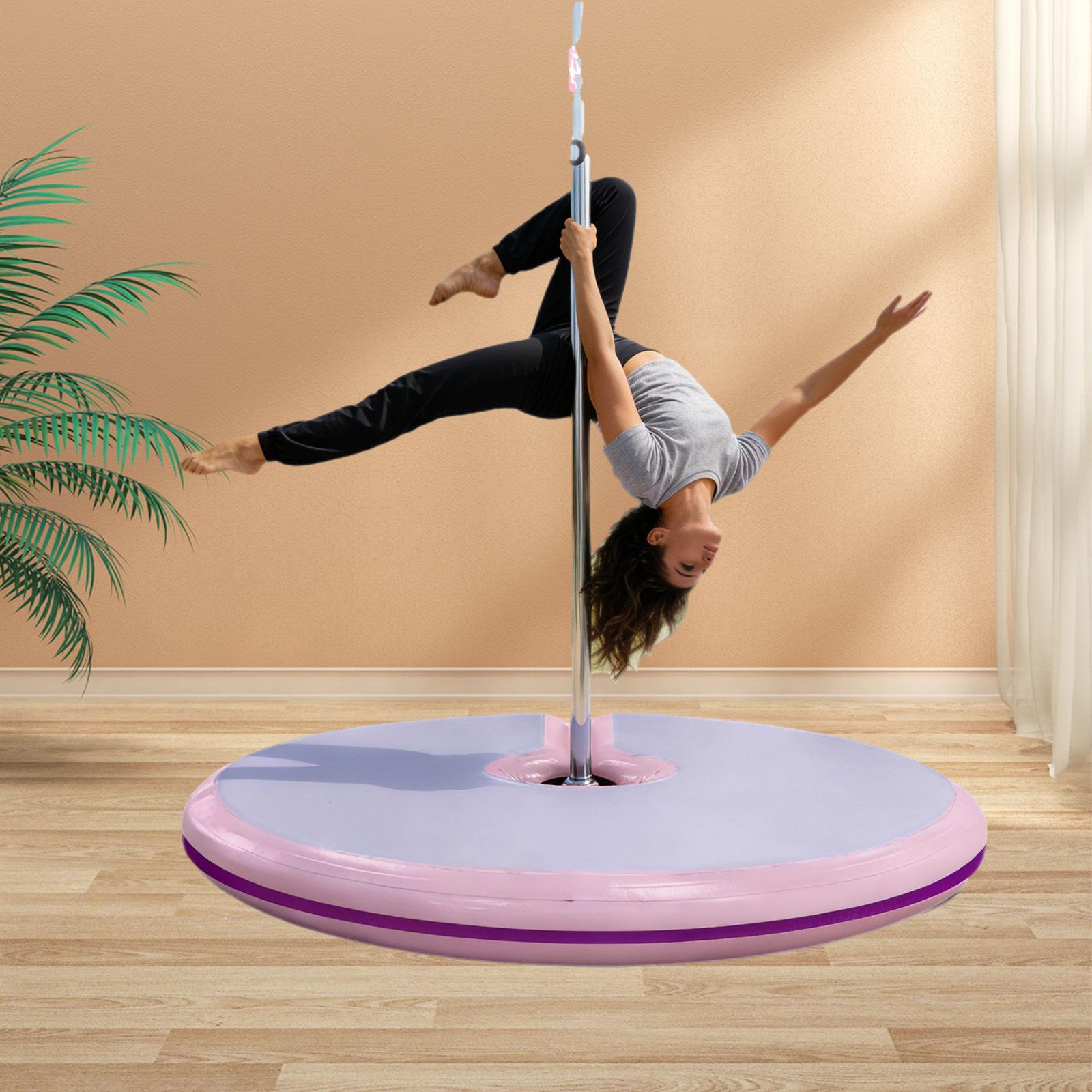 Pole Dance Mat Round Pink Fold – Crash Pad Folding recenzja i cena