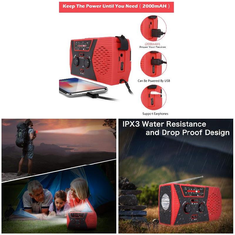 Emergency Solar Hand Crank Rad – Emergency Radio Solar recenzja i cena
