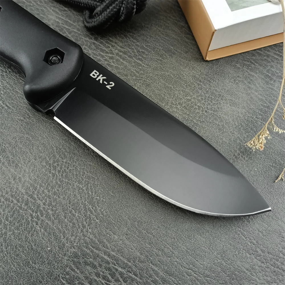 Fixed Blade Cutting Knife BK2  – Survival Knife Full Tang recenzja i cena