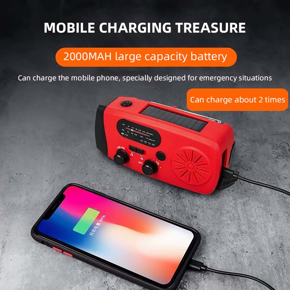 Solar Emergency Hand Cranked R – Emergency Radio Solar recenzja i cena