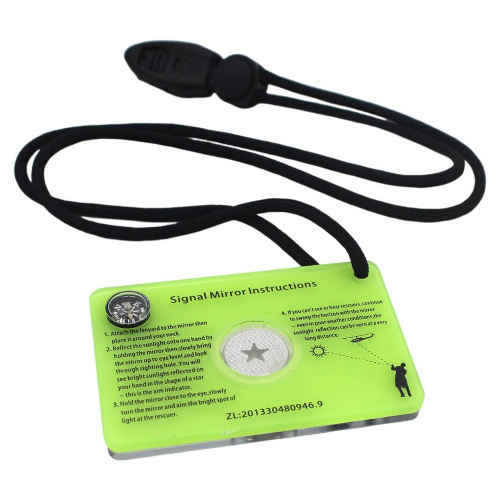 Signal Mirror with Compass Whi – Signal Mirror Rescue recenzja i cena