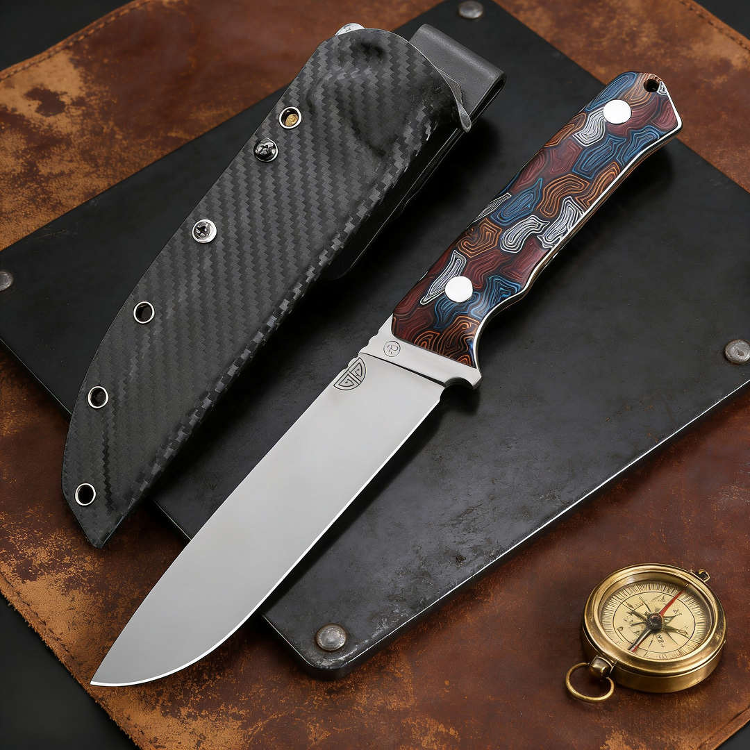 The blade of this outdoor trav – Survival Knife Full Tang recenzja i cena