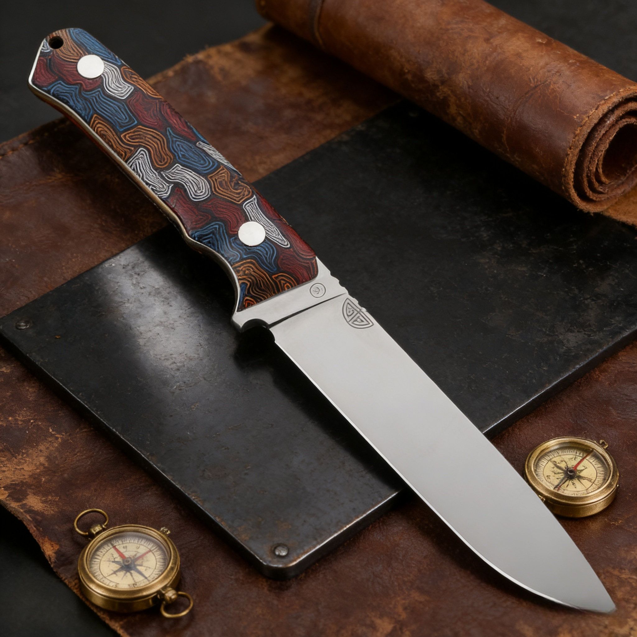 The blade of this outdoor trav – Survival Knife Full Tang recenzja i cena