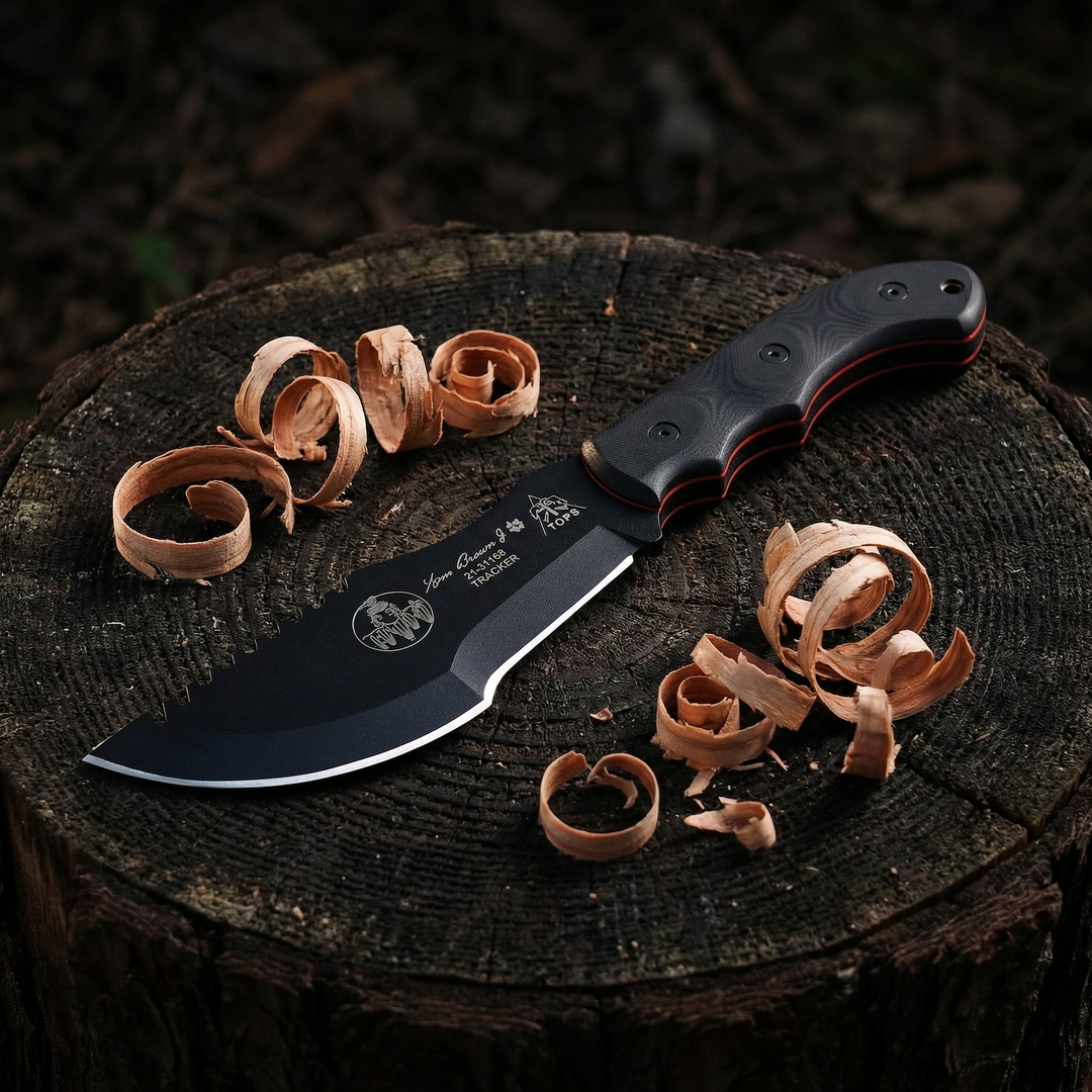 TOPS Tracker - Jungle Rescue K – Survival Knife Full Tang recenzja i cena