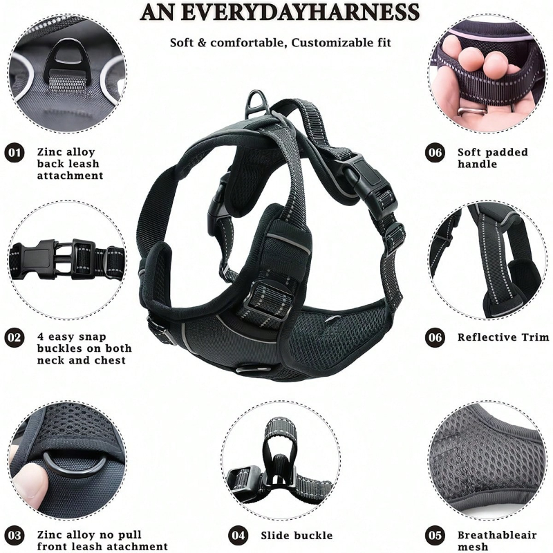 High Reflective Dog Harness Se – Outdoor Adventure Kit recenzja i cena