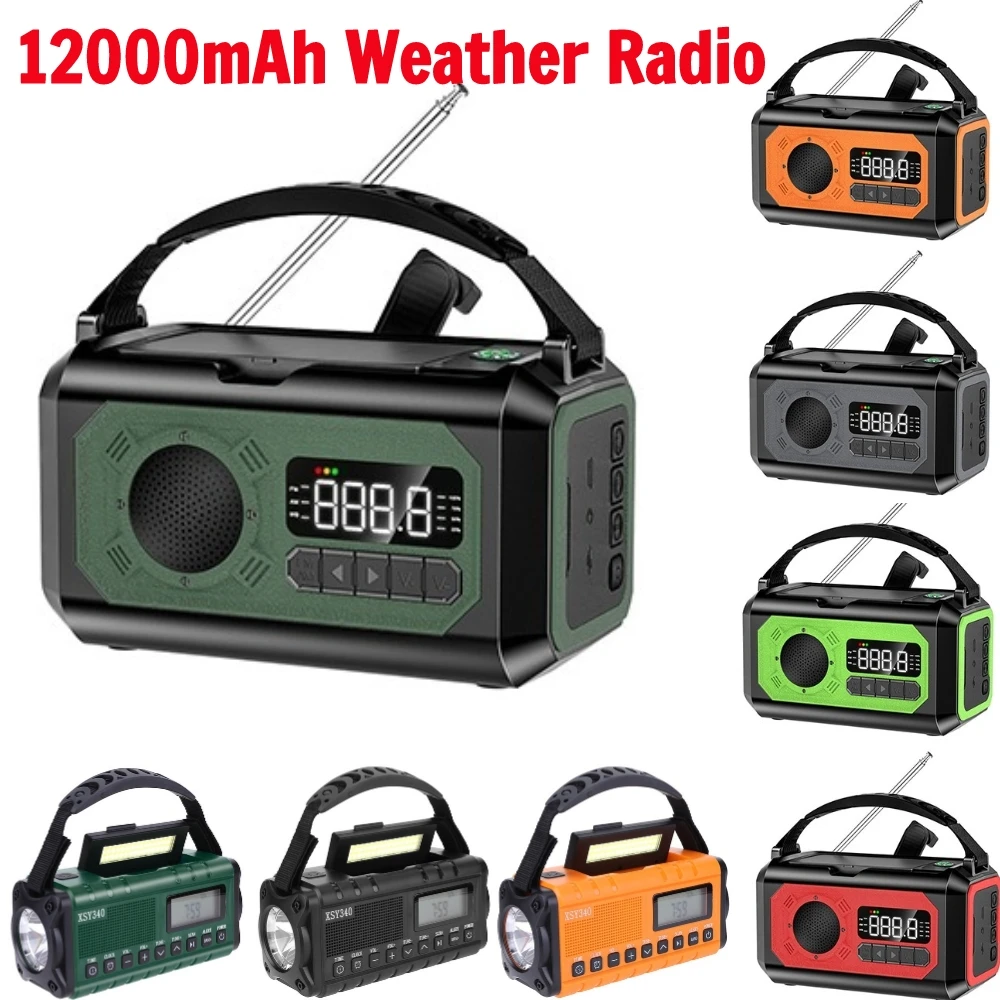 12000mAh AM/FM/NOAA Weather Ra – Emergency Radio Solar recenzja i cena