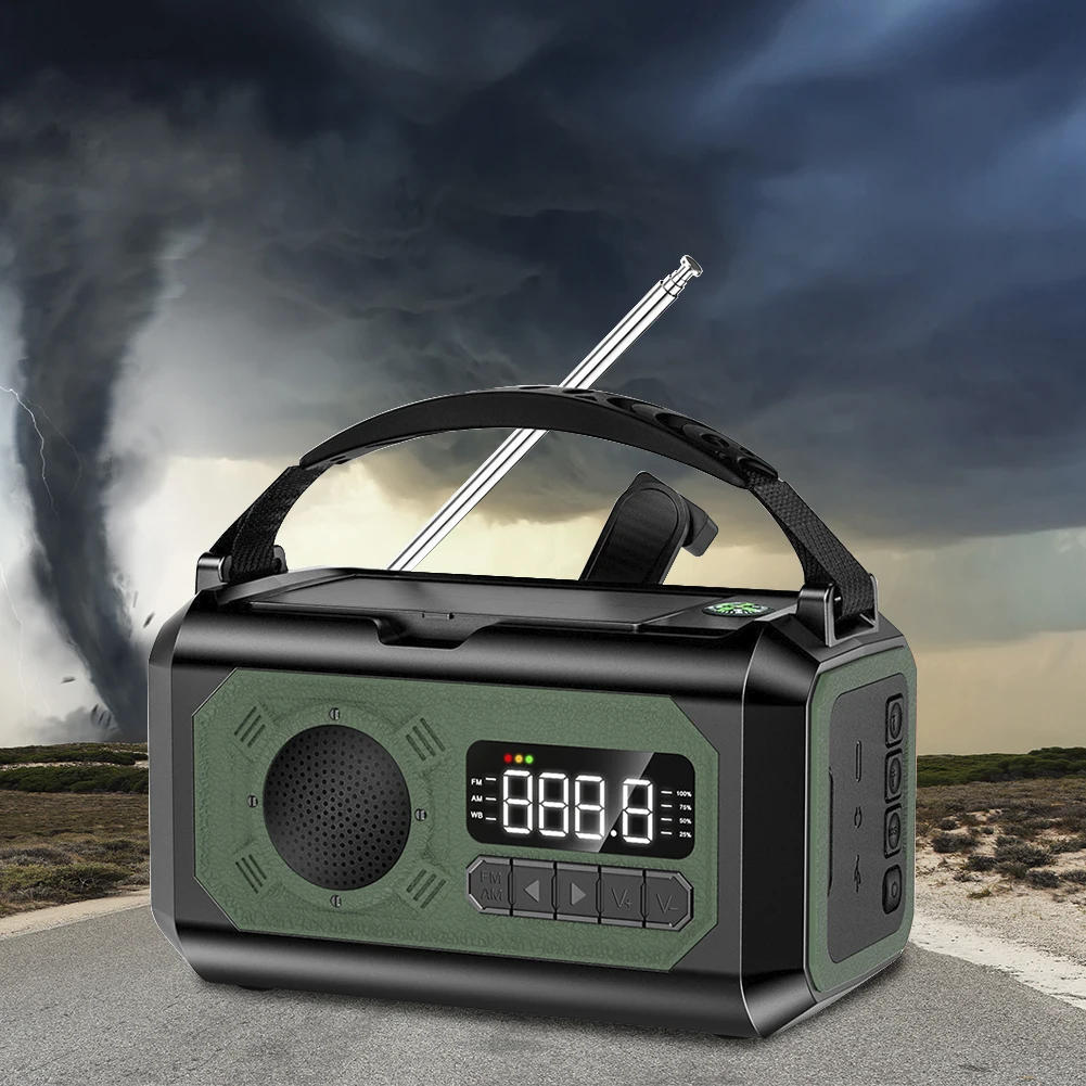 12000mAh AM/FM/NOAA Weather Ra – Emergency Radio Solar recenzja i cena