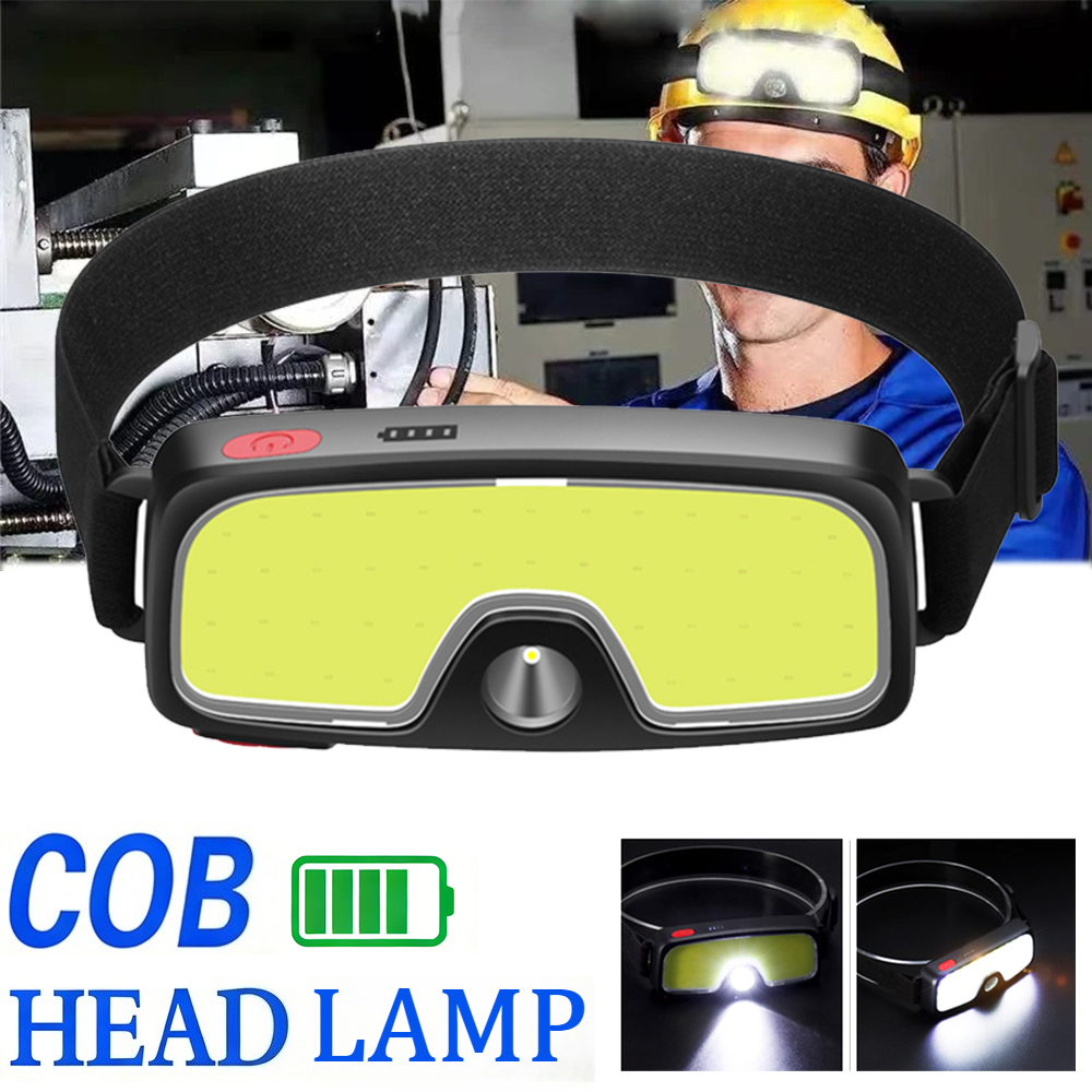 Powerful COB Headlamp Type-c/U – Headlamp Waterproof Rechargeable recenzja i cena