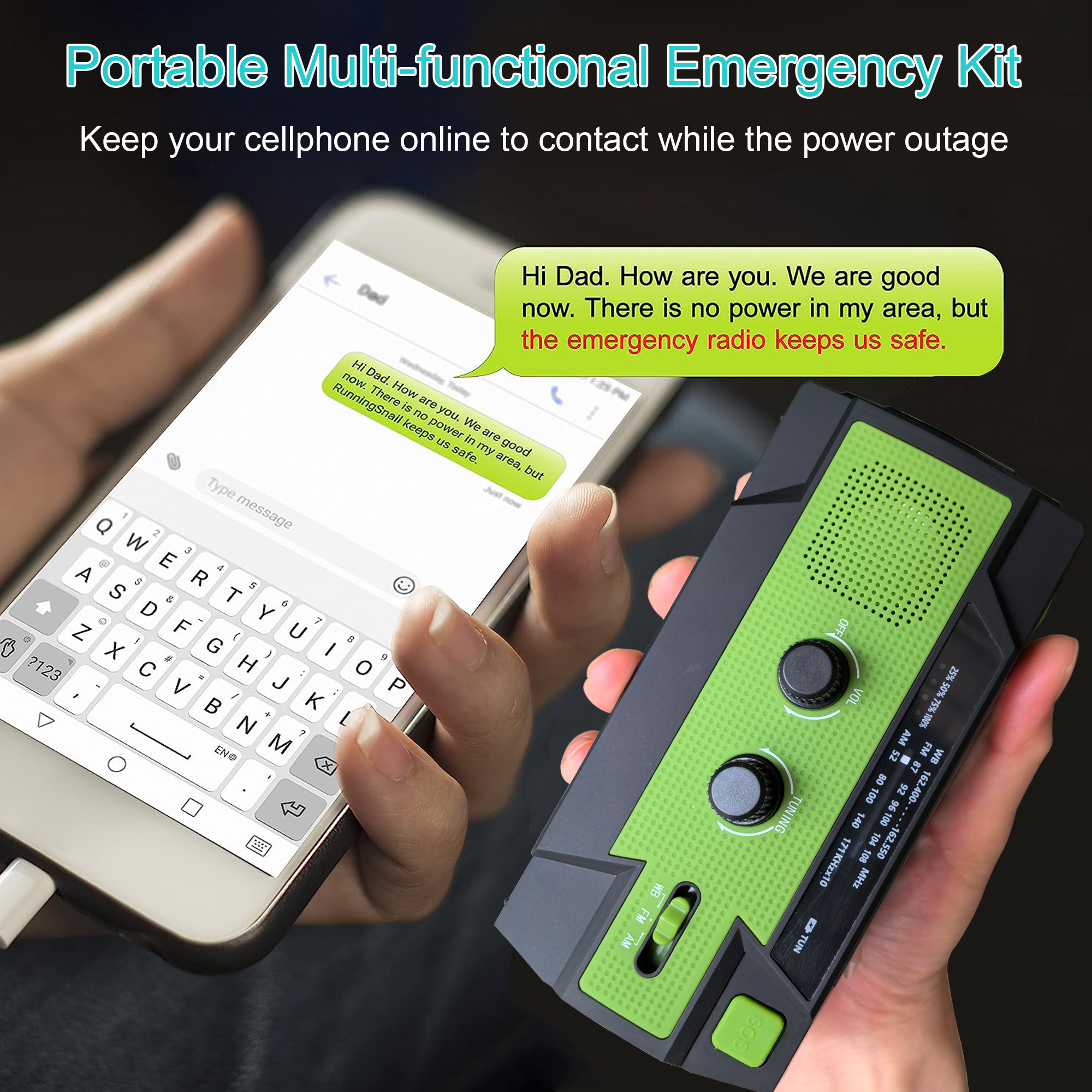 Emergency NOAA Weather Radio,P – Emergency Radio Solar recenzja i cena