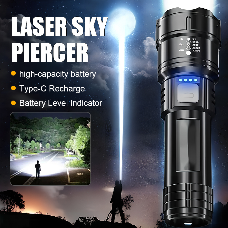 High Power P50 LED Flashlight  – Outdoor Adventure Trips recenzja i cena