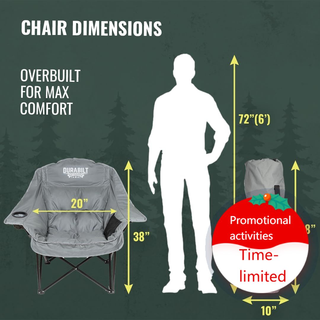 Oversized XL Heavy Duty Chair  – Outdoor Adventure Xl recenzja i cena