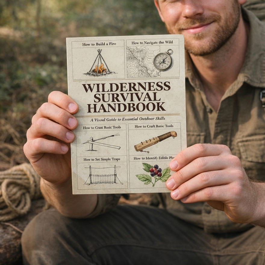 Wilderness Survival Guide Outd – Outdoor Adventure Books For Adults recenzja i cena