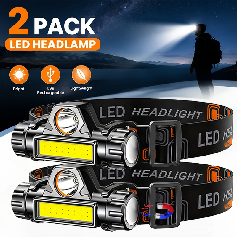 Super Bright LED Headlamp Rech – Headlamp Waterproof Rechargeable recenzja i cena