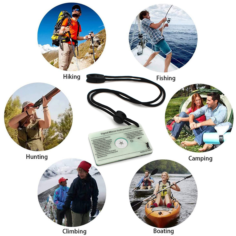 Rectangular Emergency Mirror M – Signal Mirror Rescue recenzja i cena
