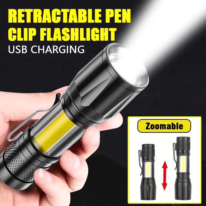 Mini LED Flashlight COB Floodl – Outdoor Adventure Trips recenzja i cena