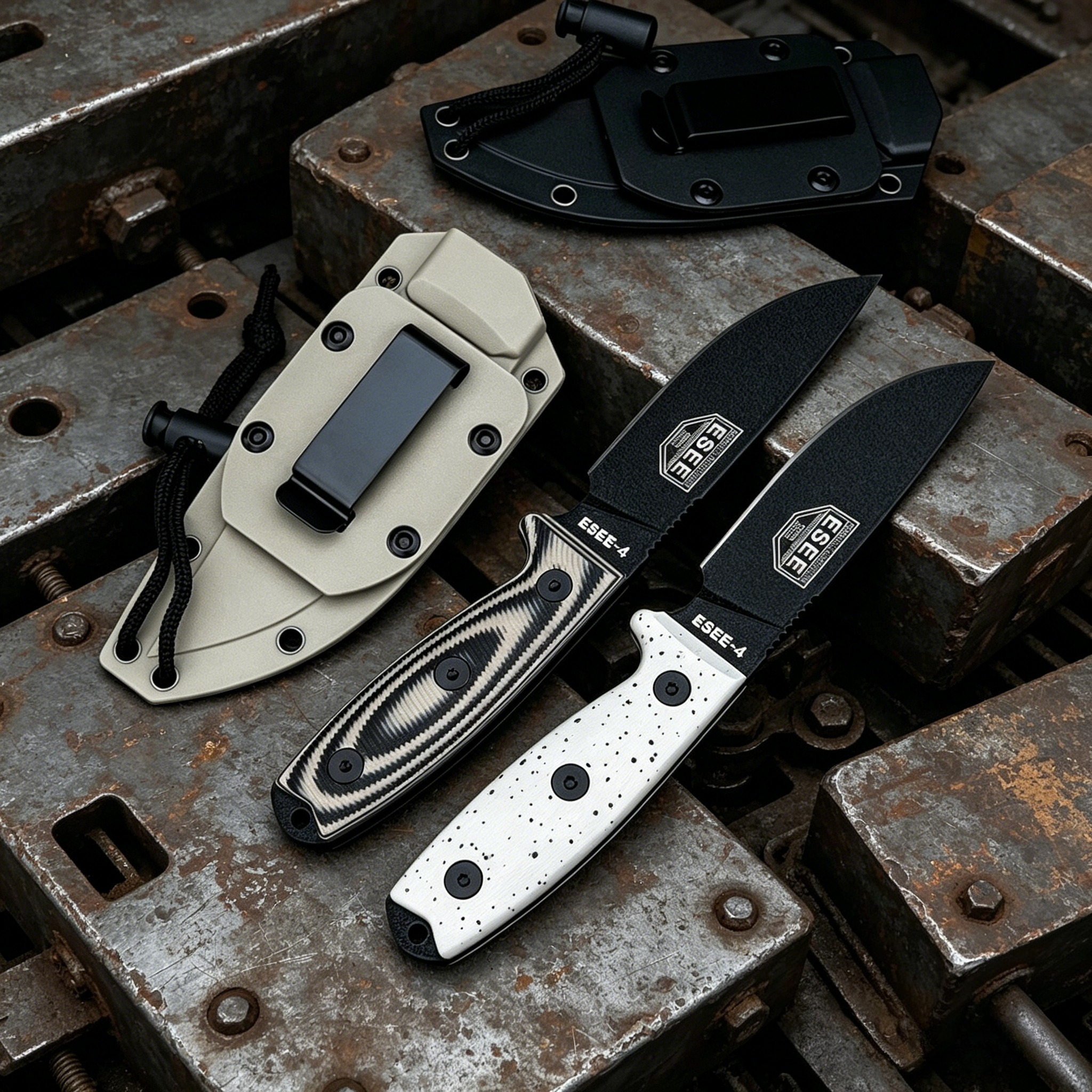 ESEE4 D2 Stonewashed Camping F – Survival Knife Full Tang recenzja i cena