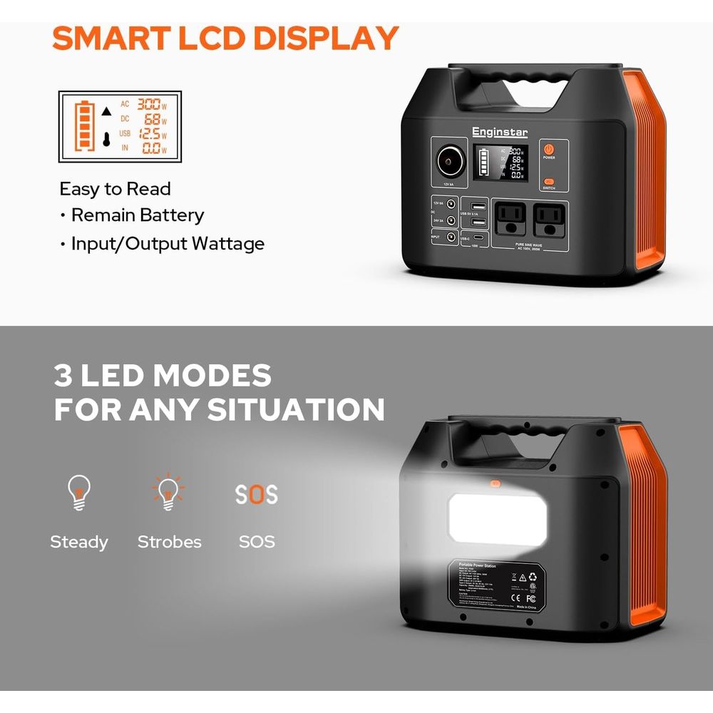 300W 296Wh Portable Power Stat – Outdoor Adventure Outlet recenzja i cena