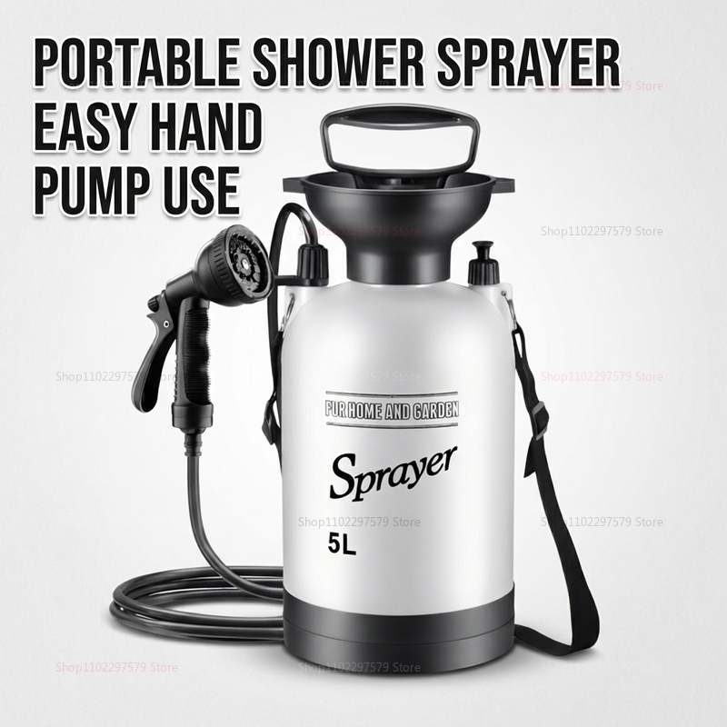 Portable Camping Shower 5L Man – Outdoor Adventure Trips recenzja i cena