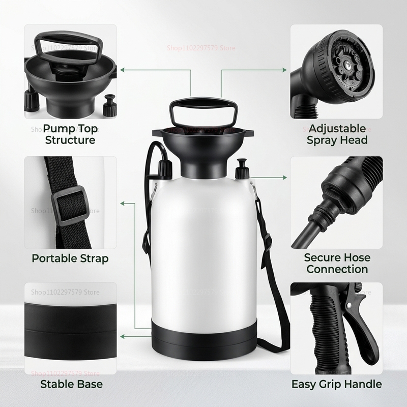 Portable Camping Shower 5L Man – Outdoor Adventure Trips recenzja i cena