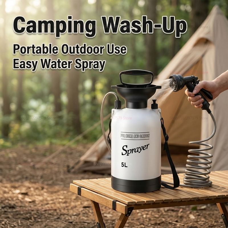 Portable Camping Shower 5L Man – Outdoor Adventure Trips recenzja i cena