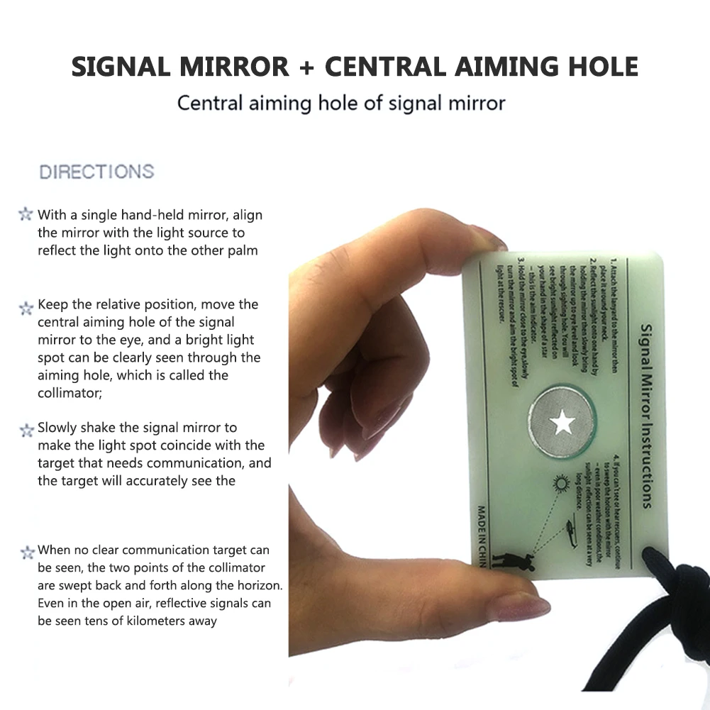 Multifunction Survival Marine  – Signal Mirror Rescue recenzja i cena