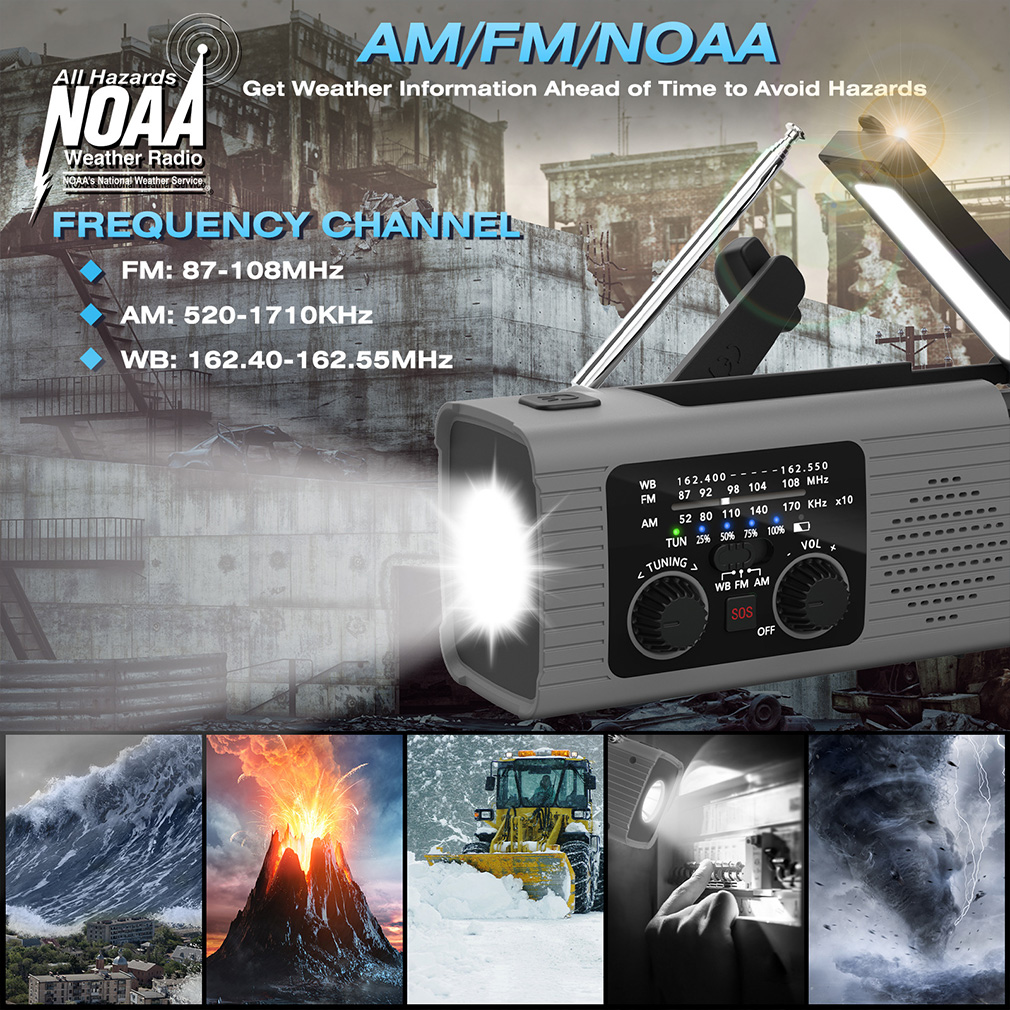 4000mAh Emergency Weather Radi – Emergency Radio Solar recenzja i cena