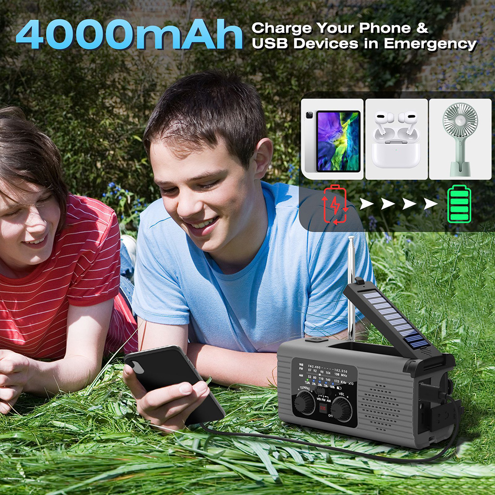 4000mAh Emergency Weather Radi – Emergency Radio Solar recenzja i cena