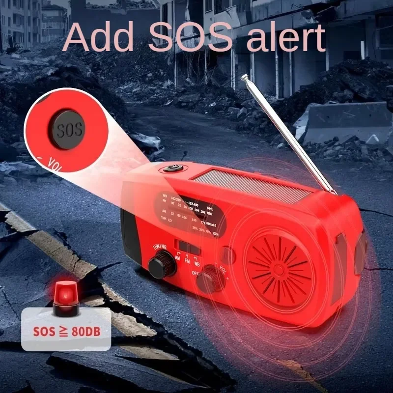 Portable Multifunctional Handh – Emergency Radio Solar recenzja i cena
