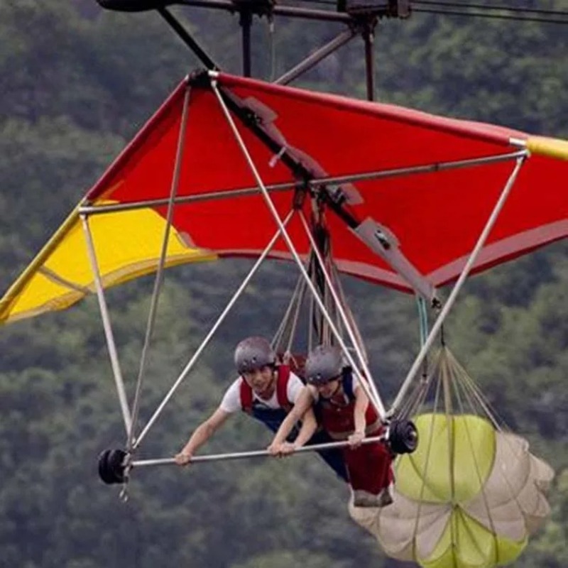 Outdoor Gliding Zipline Swingi – Outdoor Adventure Zipline recenzja i cena