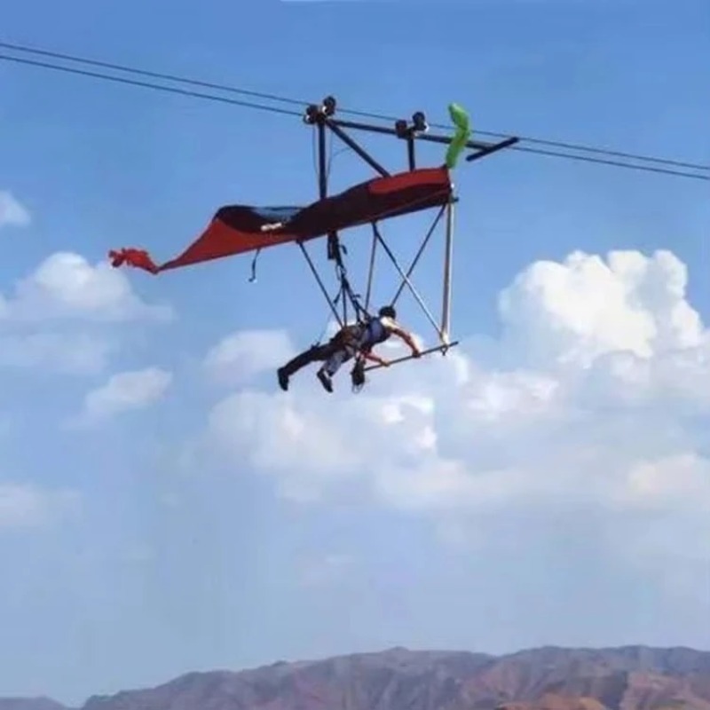 Outdoor Gliding Zipline Swingi – Outdoor Adventure Zipline recenzja i cena