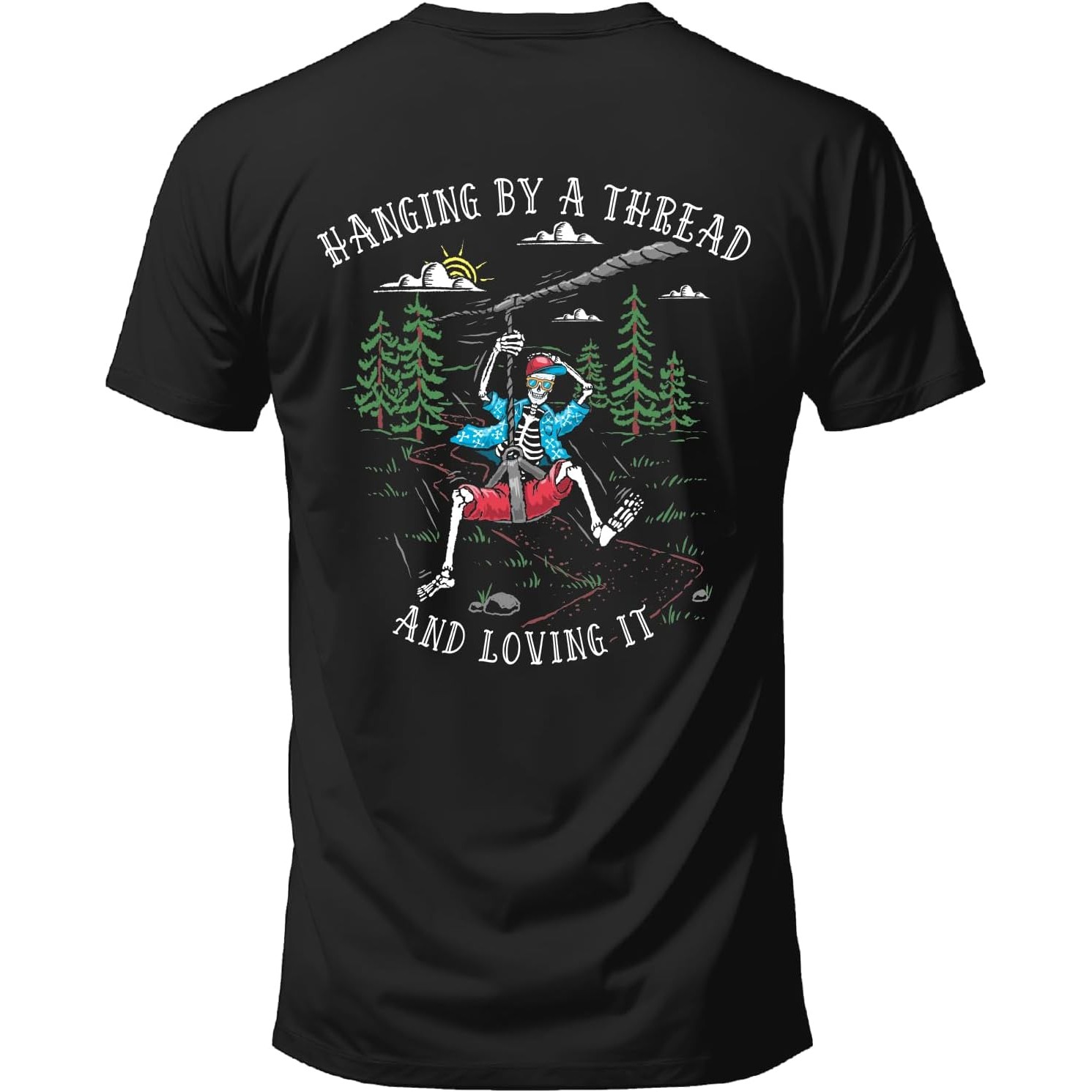 Hanging By A Thread Skeleton Z – Outdoor Adventure Zipline recenzja i cena