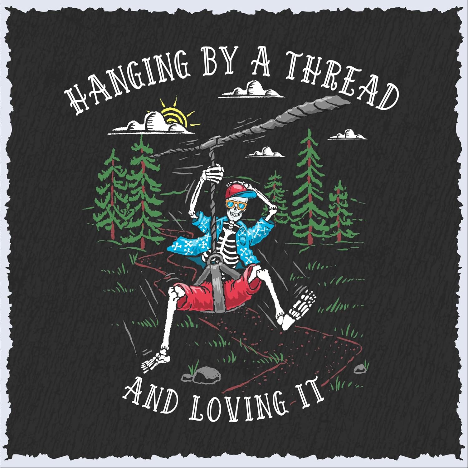 Hanging By A Thread Skeleton Z – Outdoor Adventure Zipline recenzja i cena
