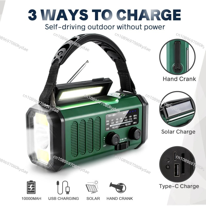 10000/20000mAh Battery Emergen – Emergency Radio Solar recenzja i cena