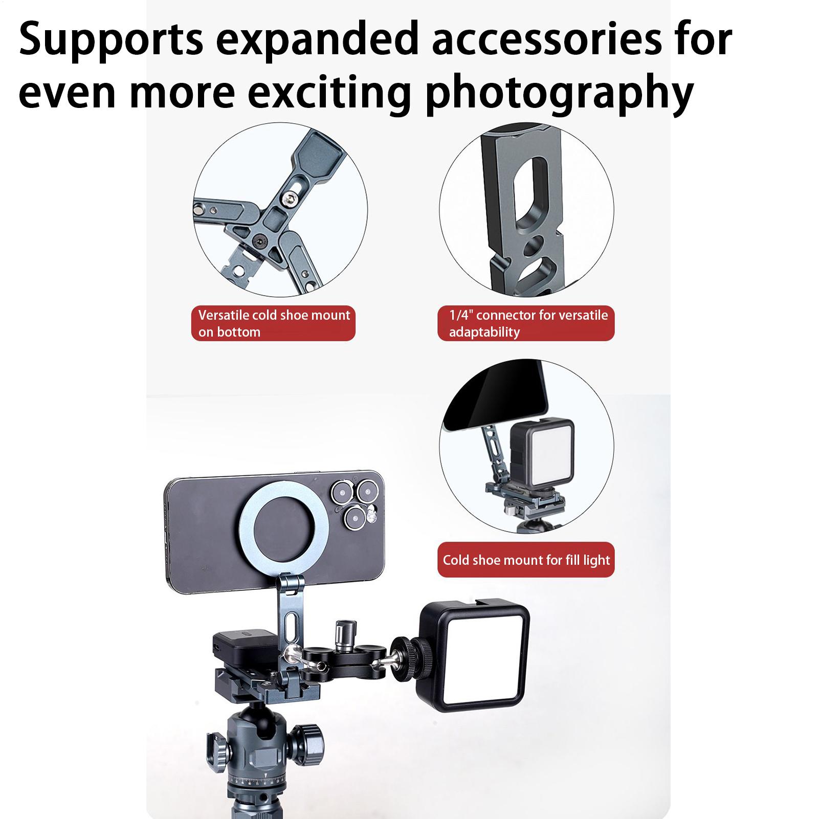 Magnetic Phone Tripod Mount Fo – Outdoor Adventure Degree recenzja i cena