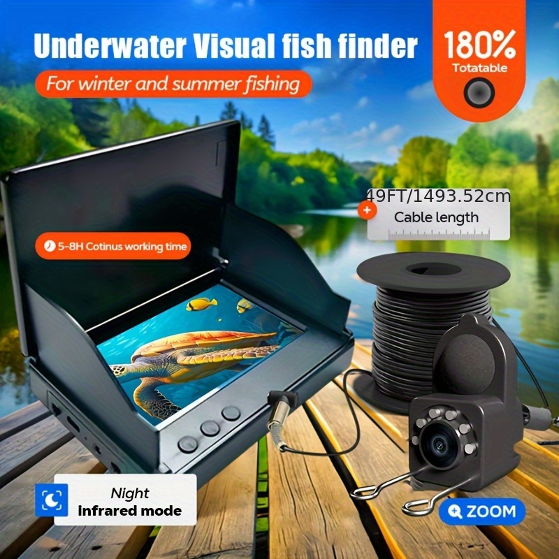 XHJ HD Fishing Monitor, 4.3 In – Outdoor Adventure Kit recenzja i cena