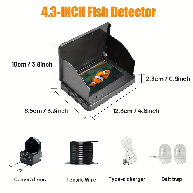 XHJ HD Fishing Monitor, 4.3 In – Outdoor Adventure Kit recenzja i cena